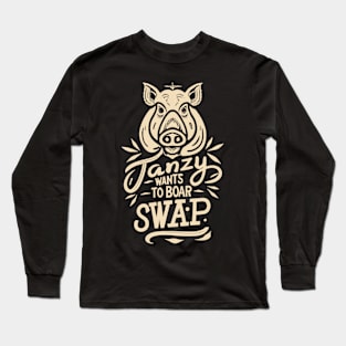 Boar Swap Long Sleeve T-Shirt